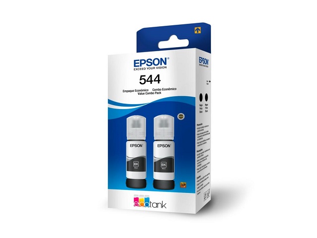 Cartucho de tinta Epson T544120-2 Negro para impresoras L1110 L3110 L3115 - Pack individual