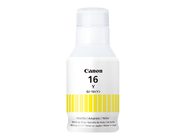 Botella de Tinta Amarilla Canon GI-16, 70ml