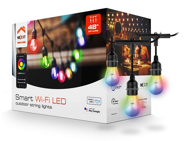 Guirnalda de luces inteligente con conexión Wi-Fi