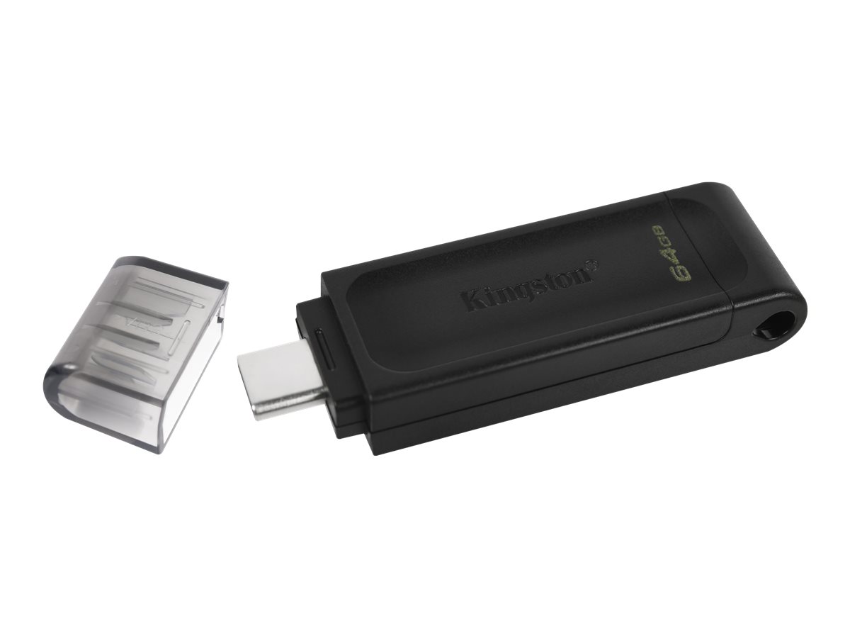 Kingston DataTraveler 70 - Unidad flash USB de 64 GB USB-C 3.2 Gen 1