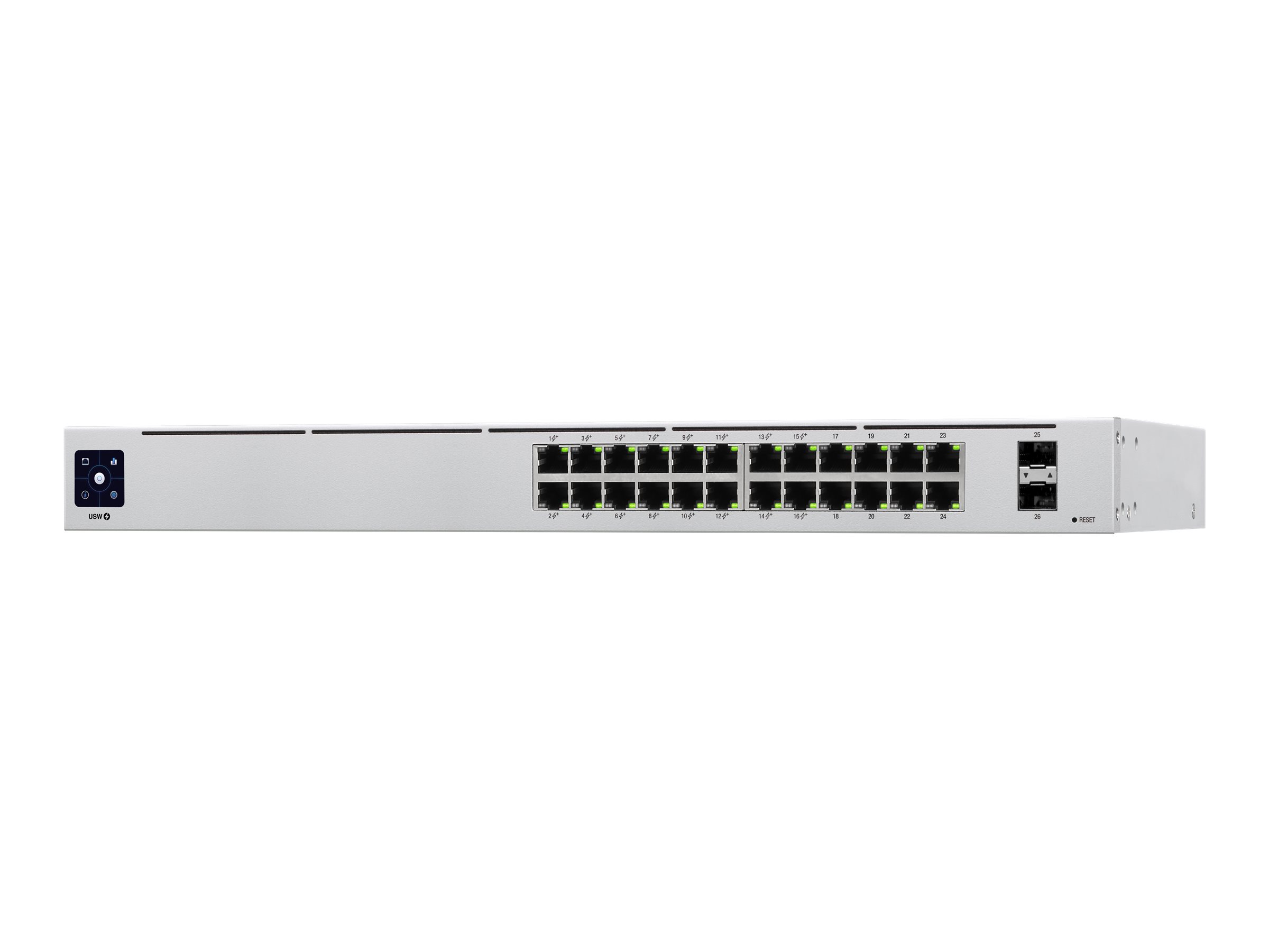 Ubiquiti UniFi Switch USW-24-POE - Conmutador - Gestionado - 24 puertos Gigabit (16 PoE+) + 2 SFP - PoE++ (95 W)