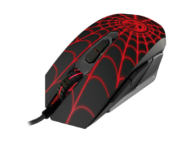 Mouse para Videojuegos con 7 Botones | Edición Spider-Man