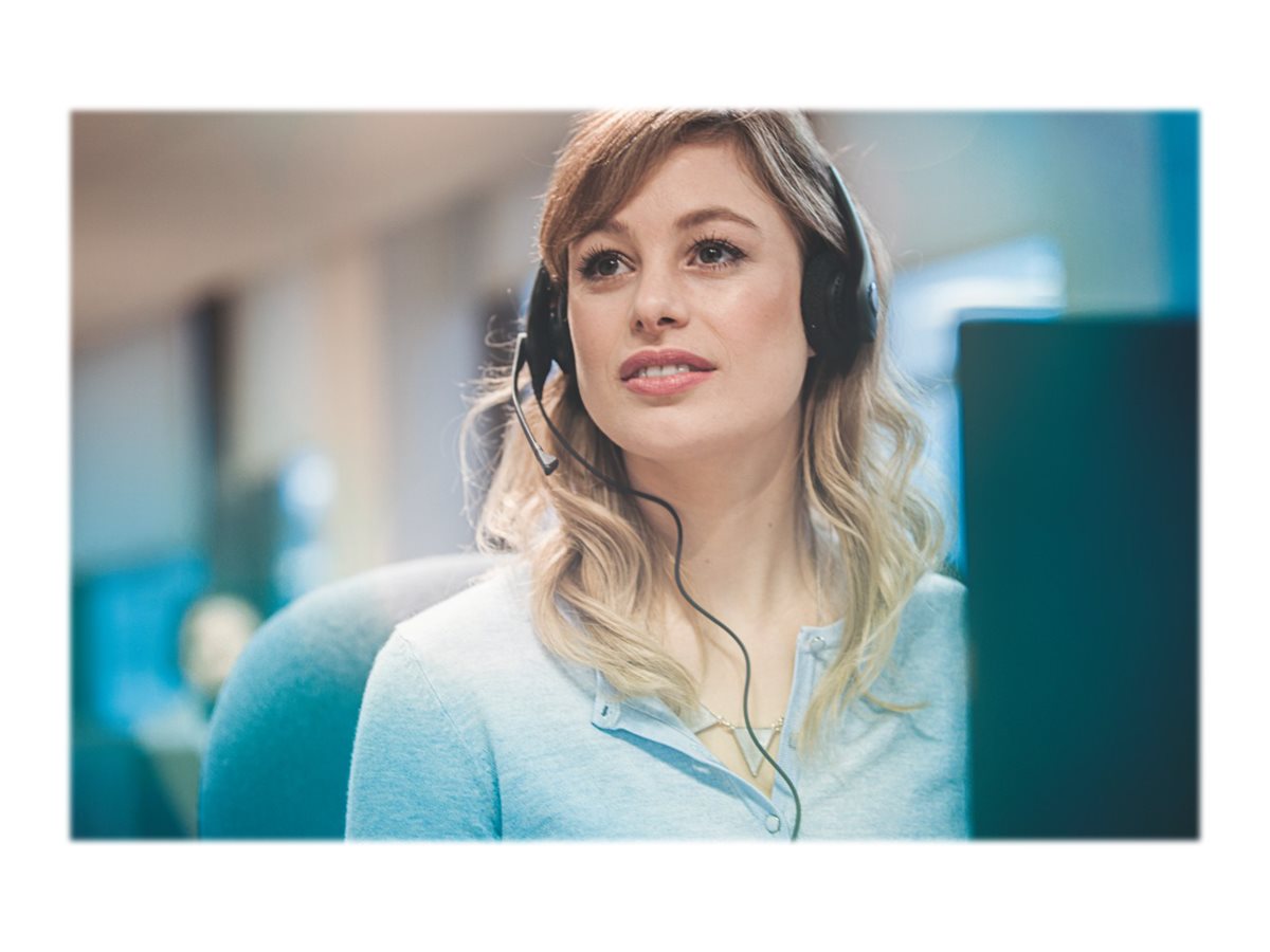 Jabra BIZ 1500 Duo - Auricular en oreja con cable USB
