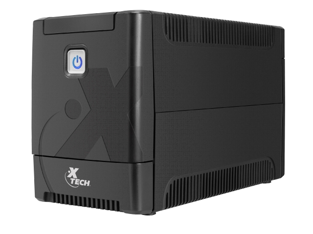 UPS Interactivo XTECH de 700VA/375W con 8 Tomas