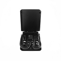 Estuche Portátil Multifuncional con Cable USB