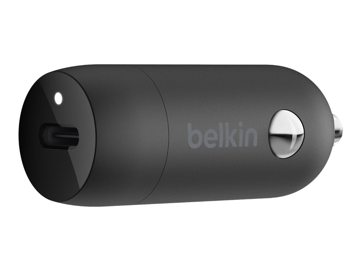Adaptador de Corriente para Coche Belkin Fast Charge - Negro