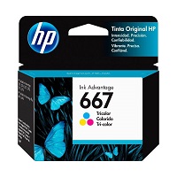 Cartucho de Tinta HP 667 Tricolor Original