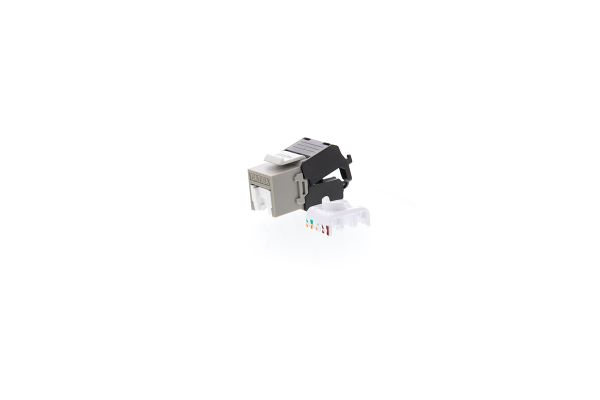 Keystone Jack Cat6A sin blindaje sin herramientas de Nexxt Solutions Infrastructure
