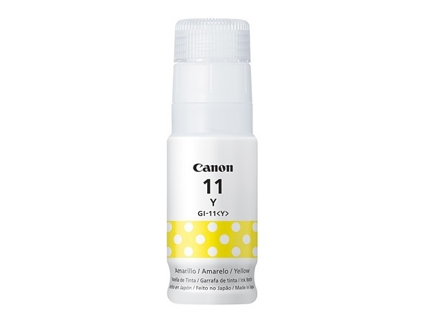 Botella de Tinta Canon GI-11 Amarillo 70ml