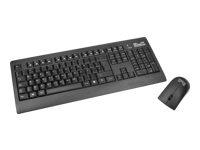 Klip Xtreme KCK-265S - Combo Teclado y Ratón Inalámbrico 2.4 GHz Impermeable