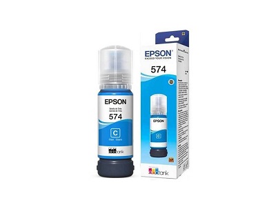 Botella de Tinta Cian Epson T574