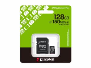 Tarjeta de memoria Kingston microSDXC Canvas Select - 128GB