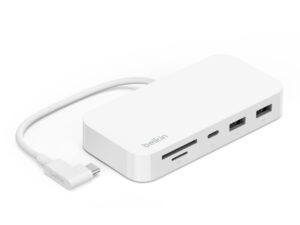 Belkin CONNECT 6-en-1 Hub Multiport - Solución Todo-en-Uno para Conexiones USB-C y más